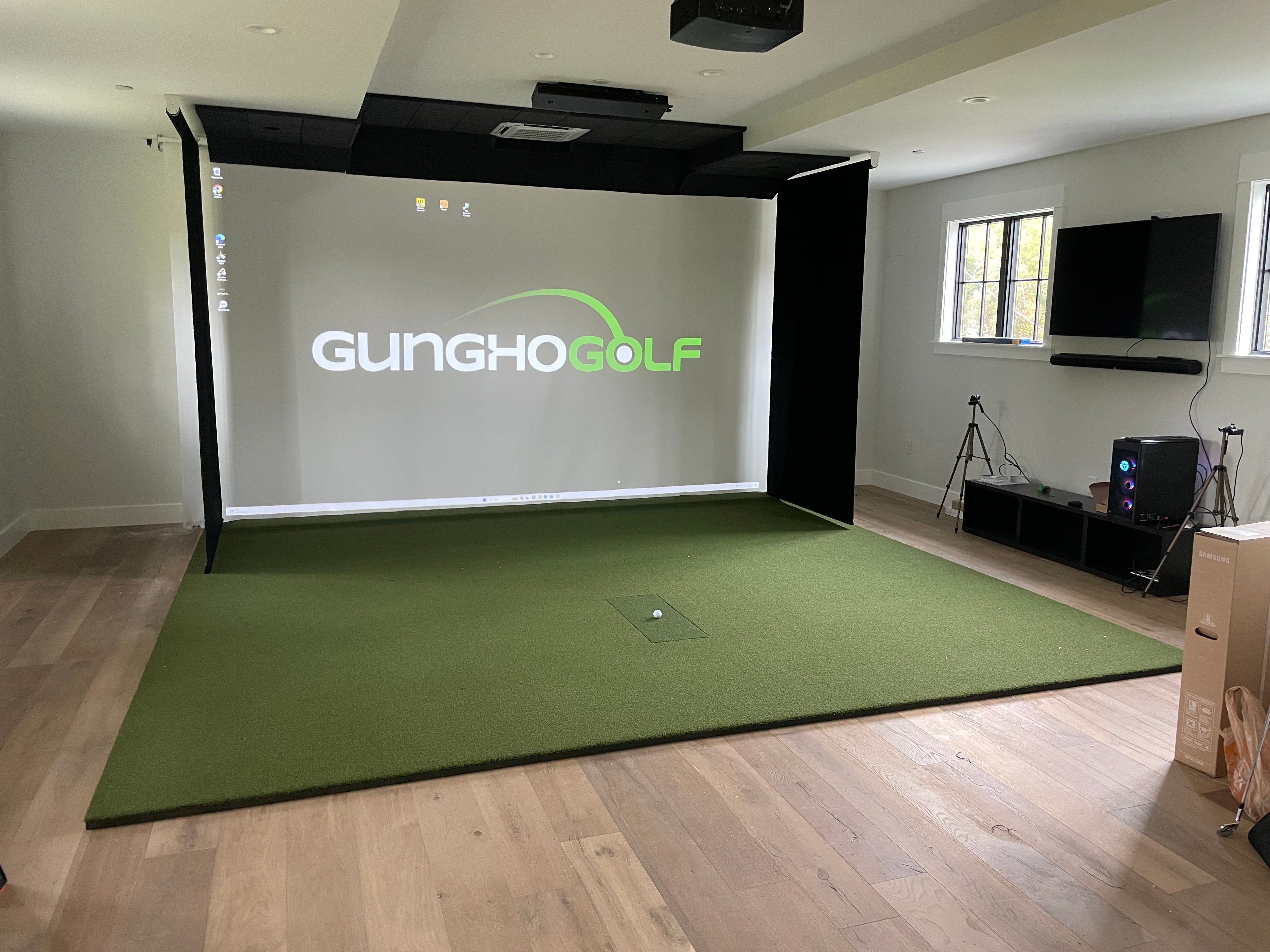 Retractable Golf Simulator Kit