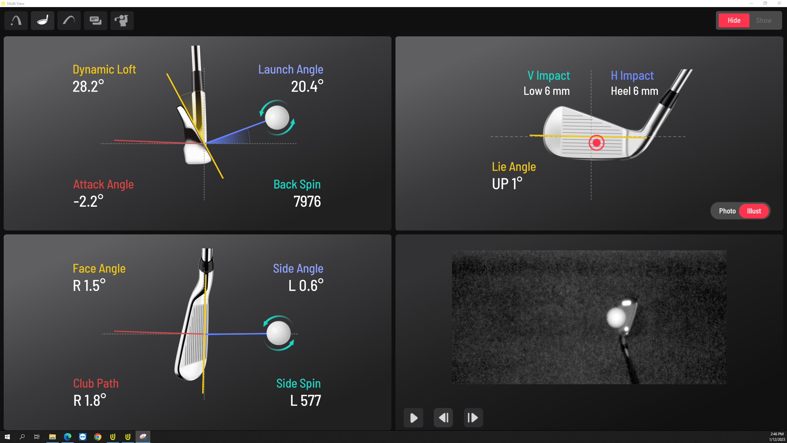 Uneekor EYE XO Simulator Package