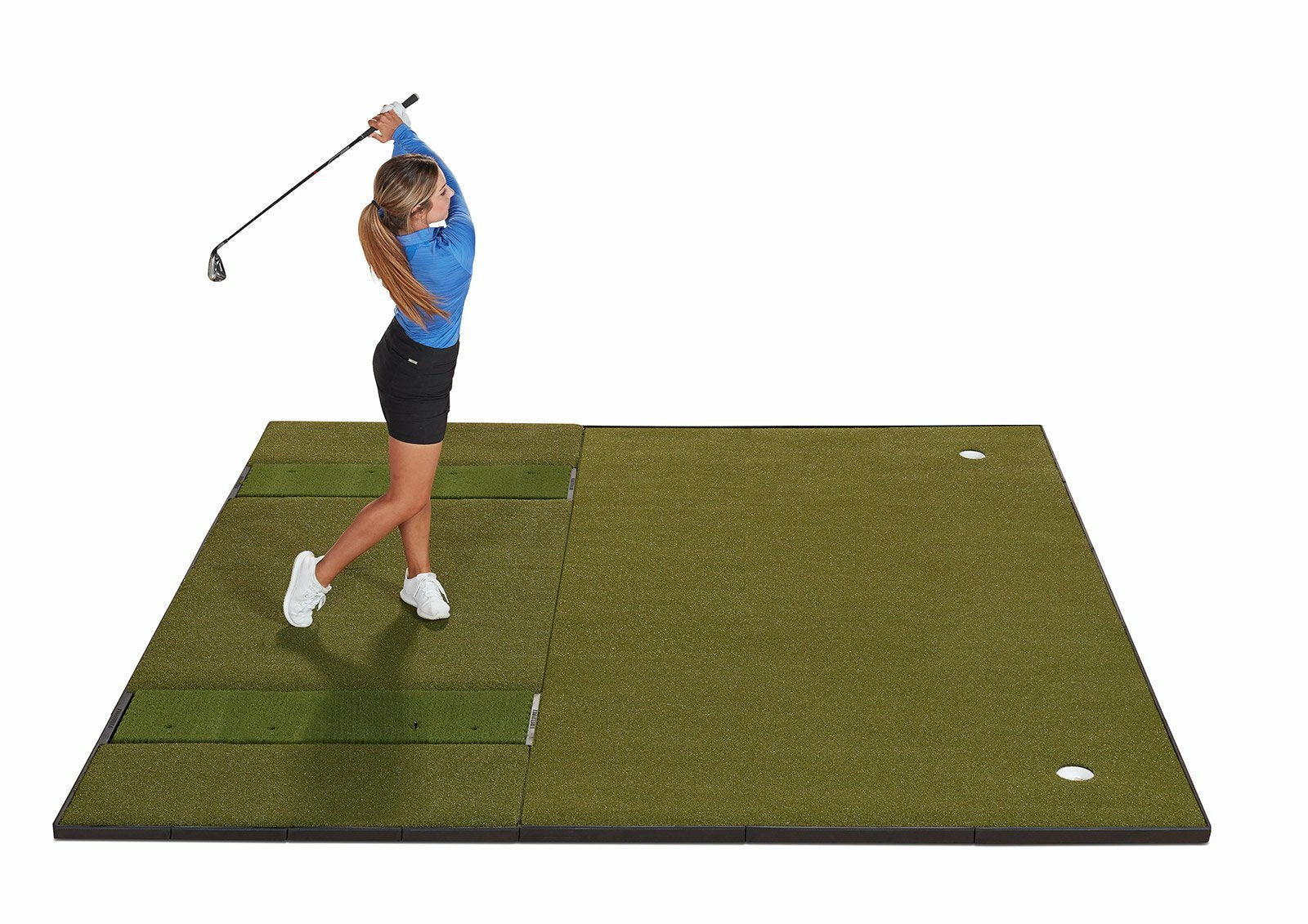 FIBERBUILT GRASS SERIES COMBO MAT SYSTEM - DOUBLE HITTING - 10'X10'