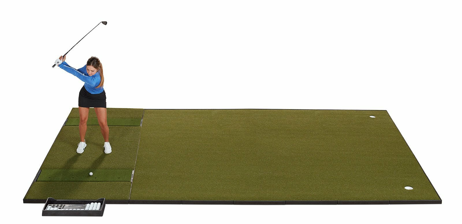 Fiberbuilt Combo Mat System, Center Stance, 10' x 16'