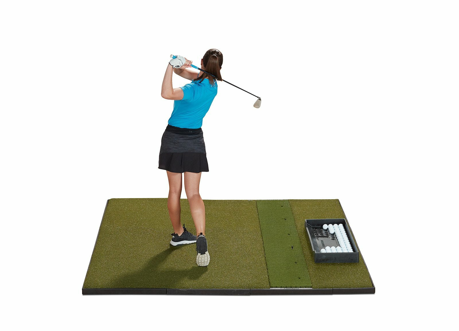 Fiberbuilt Studio Golf Mat, Single Hitting, 7' x 6'