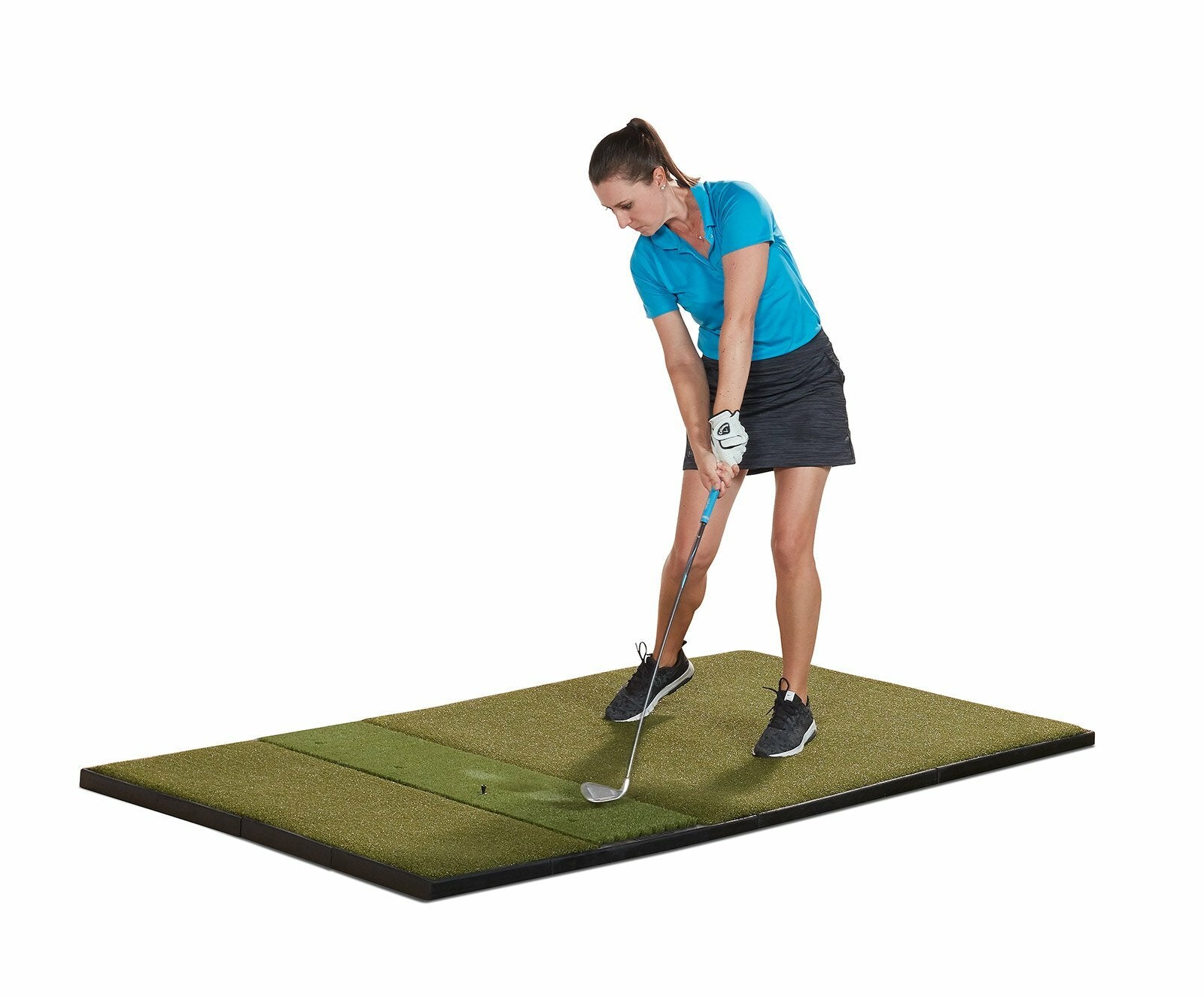 Fiberbuilt Studio Golf Mat, Single Hitting, 7' x 4'