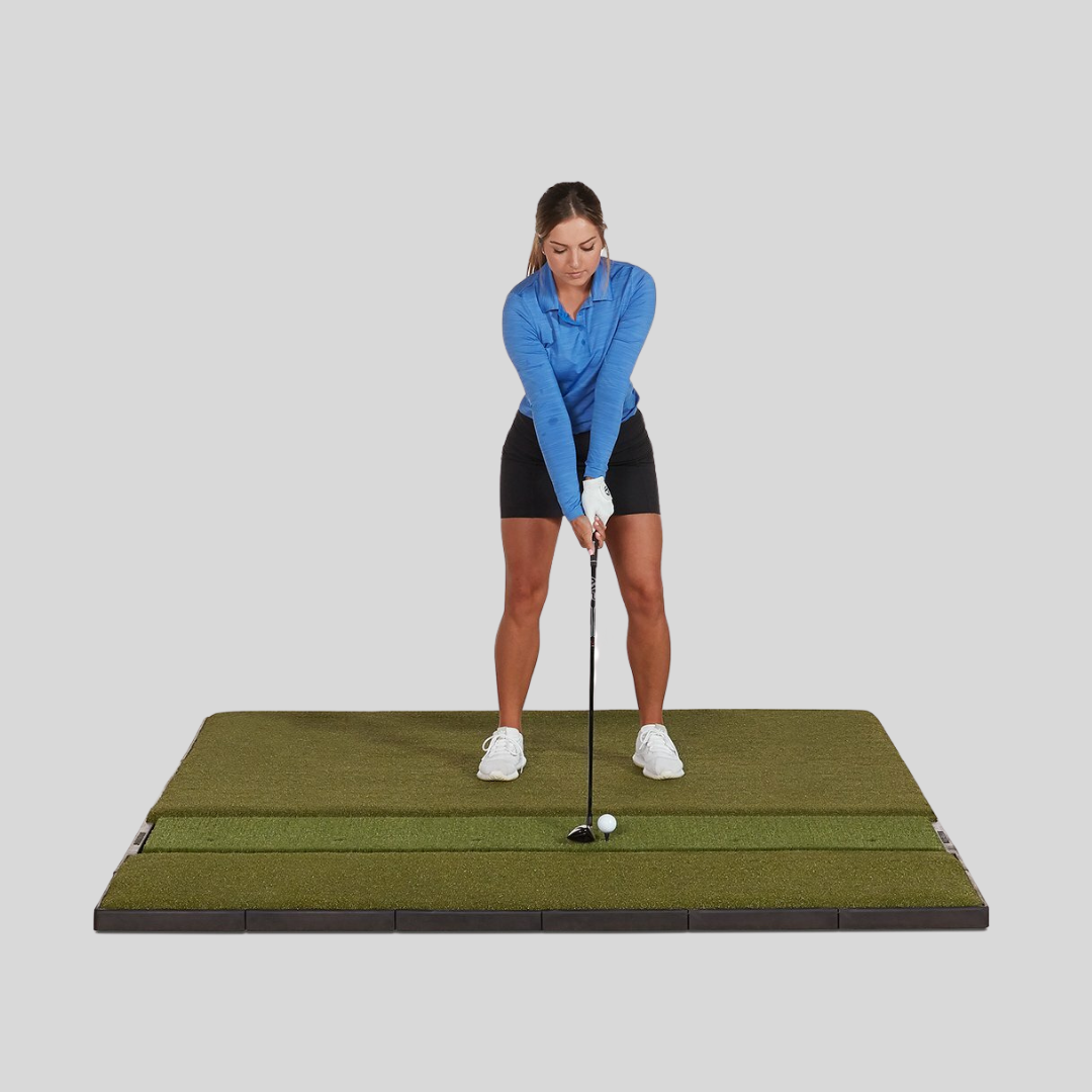 Fiberbuilt Studio Golf Mat, Single Hitting, 7' x 6'