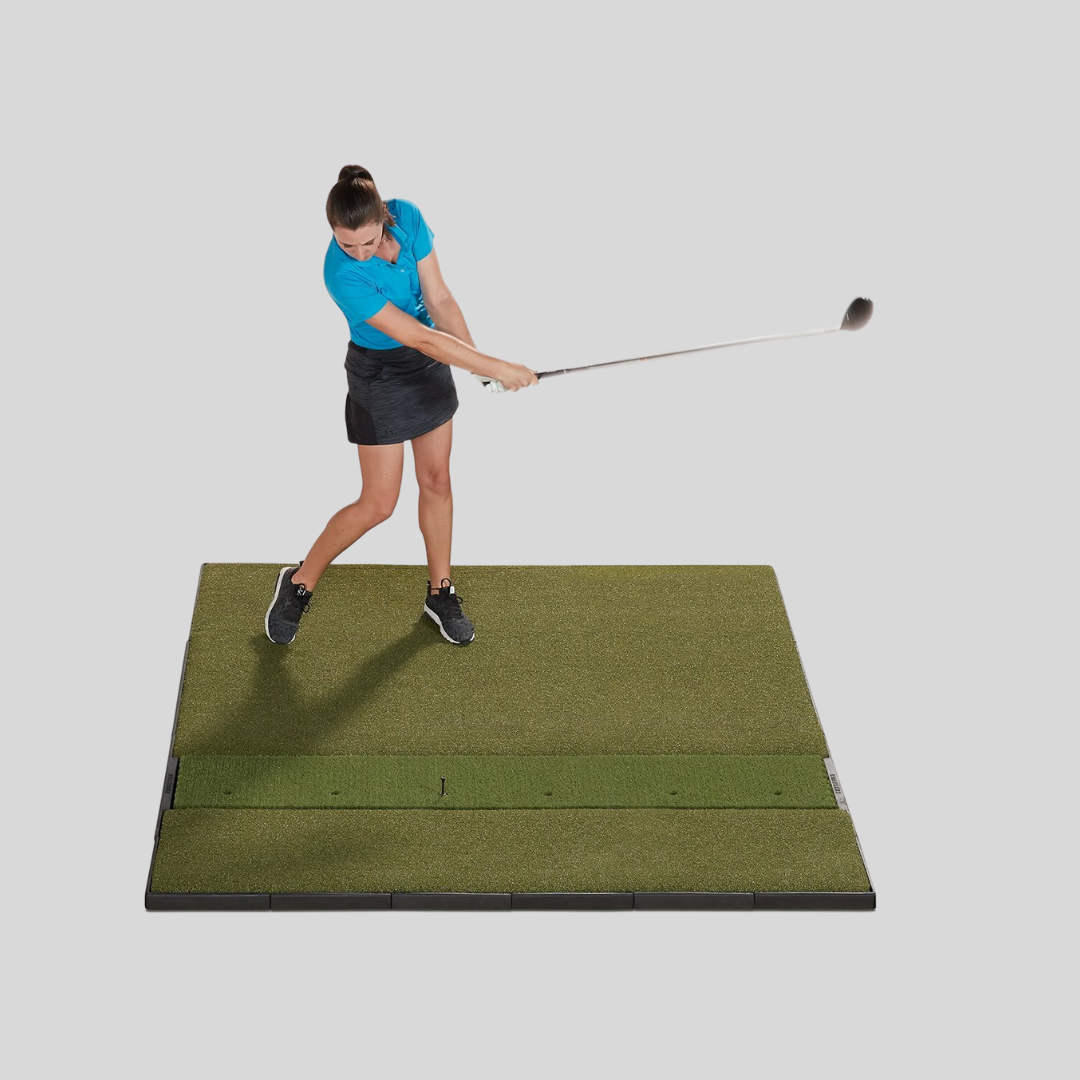 Fiberbuilt Studio Golf Mat, Single Hitting, 7' x 6'