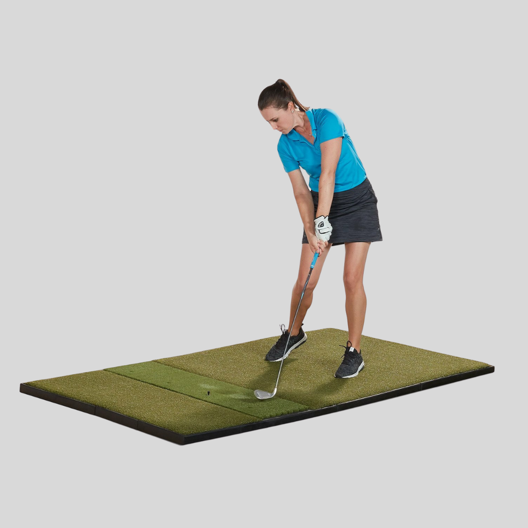 Fiberbuilt Studio Golf Mat, Single Hitting, 7' x 4'