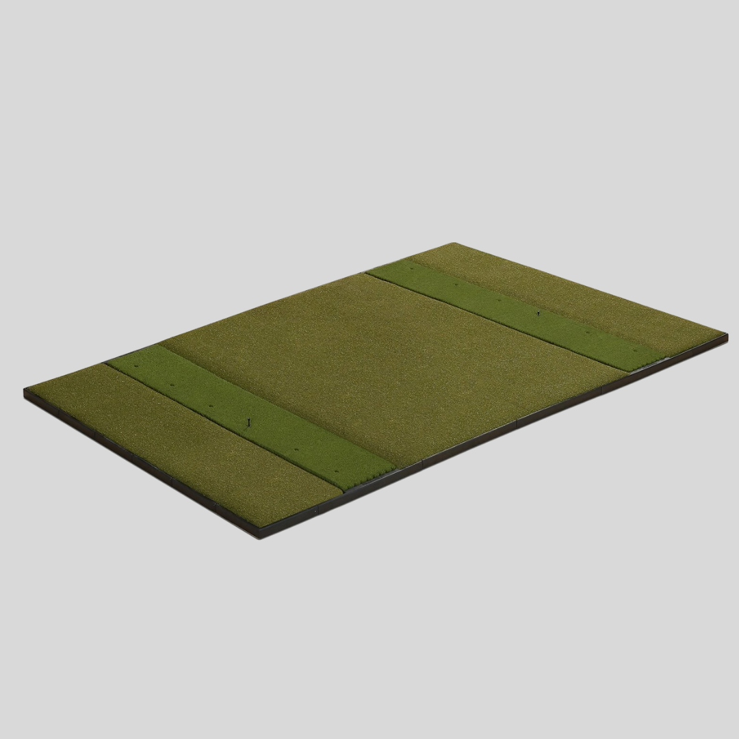 Fiberbuilt Studio Golf Mat, Center Stance, 10' x 6'