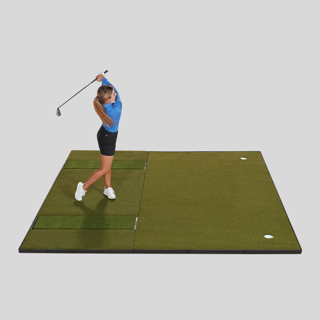 FIBERBUILT GRASS SERIES COMBO MAT SYSTEM - DOUBLE HITTING - 10'X10'