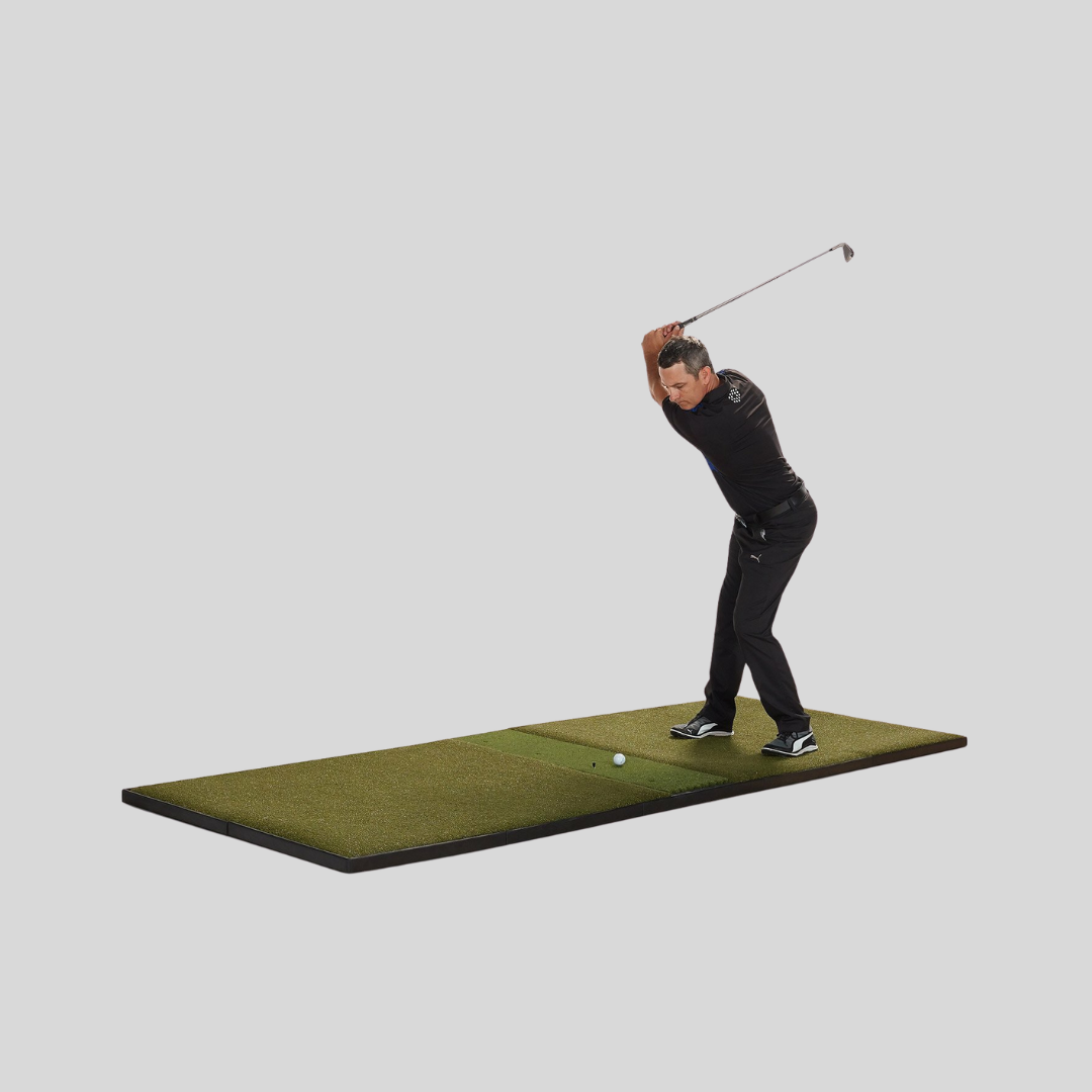 Fiberbuilt Studio Golf Mat, Center Hitting, 9' x 4'