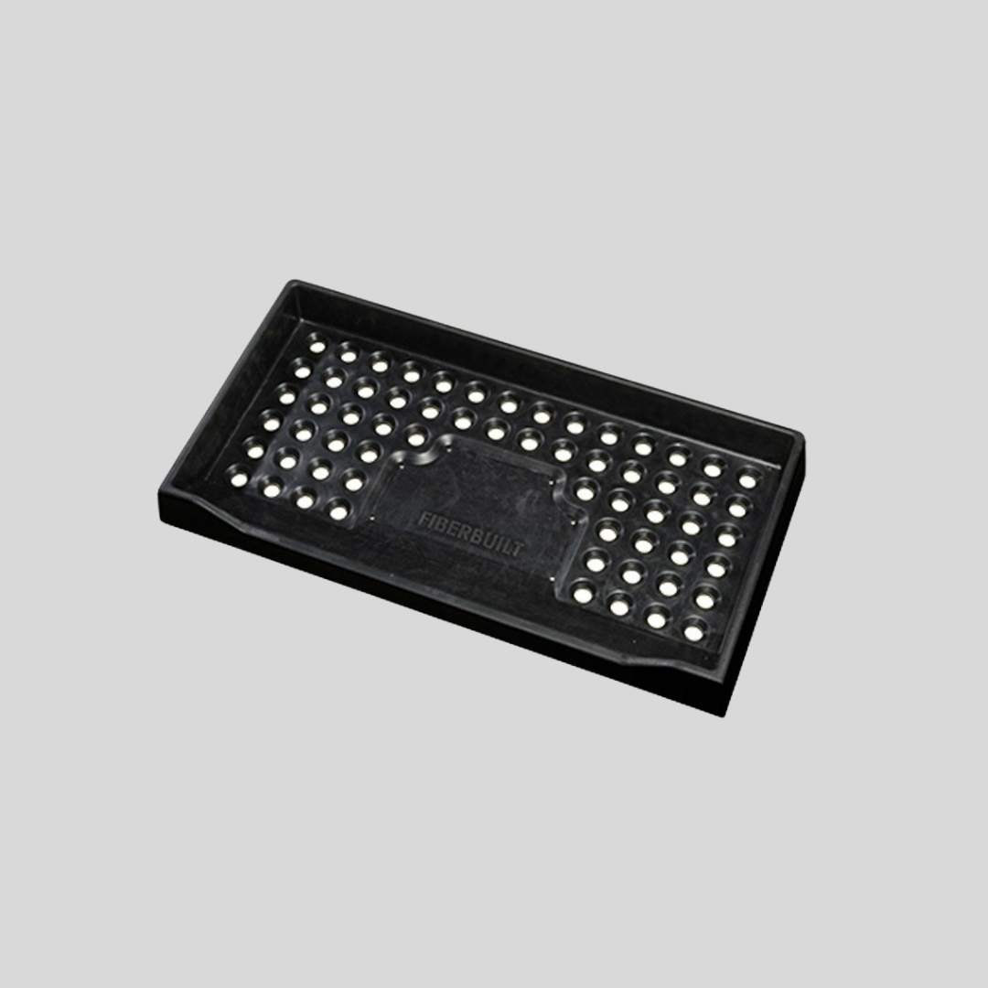 Fiberbuilt Rectangular Rubber Ball Tray