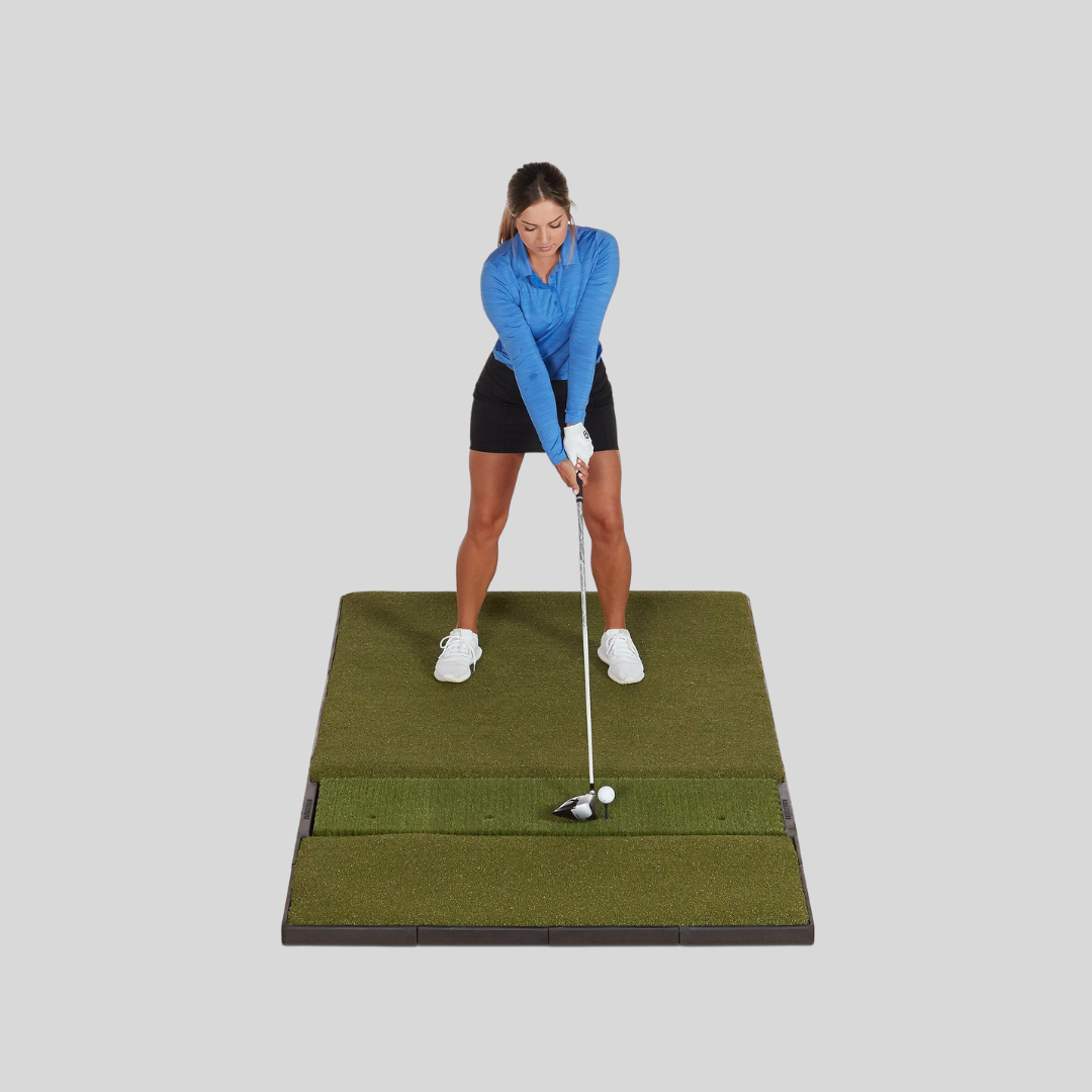 Fiberbuilt Studio Golf Mat, Single Hitting, 7' x 4'