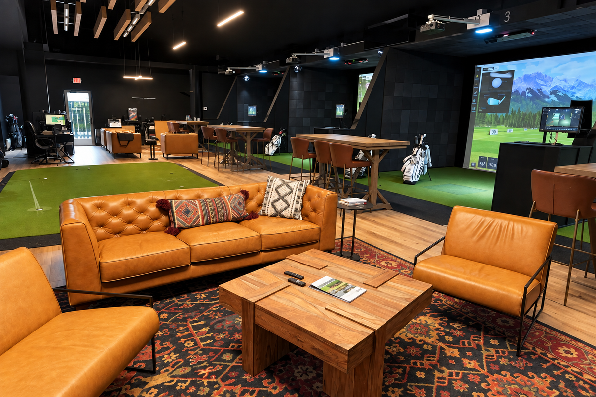 Performance Golf Klub coaching bay, Austin