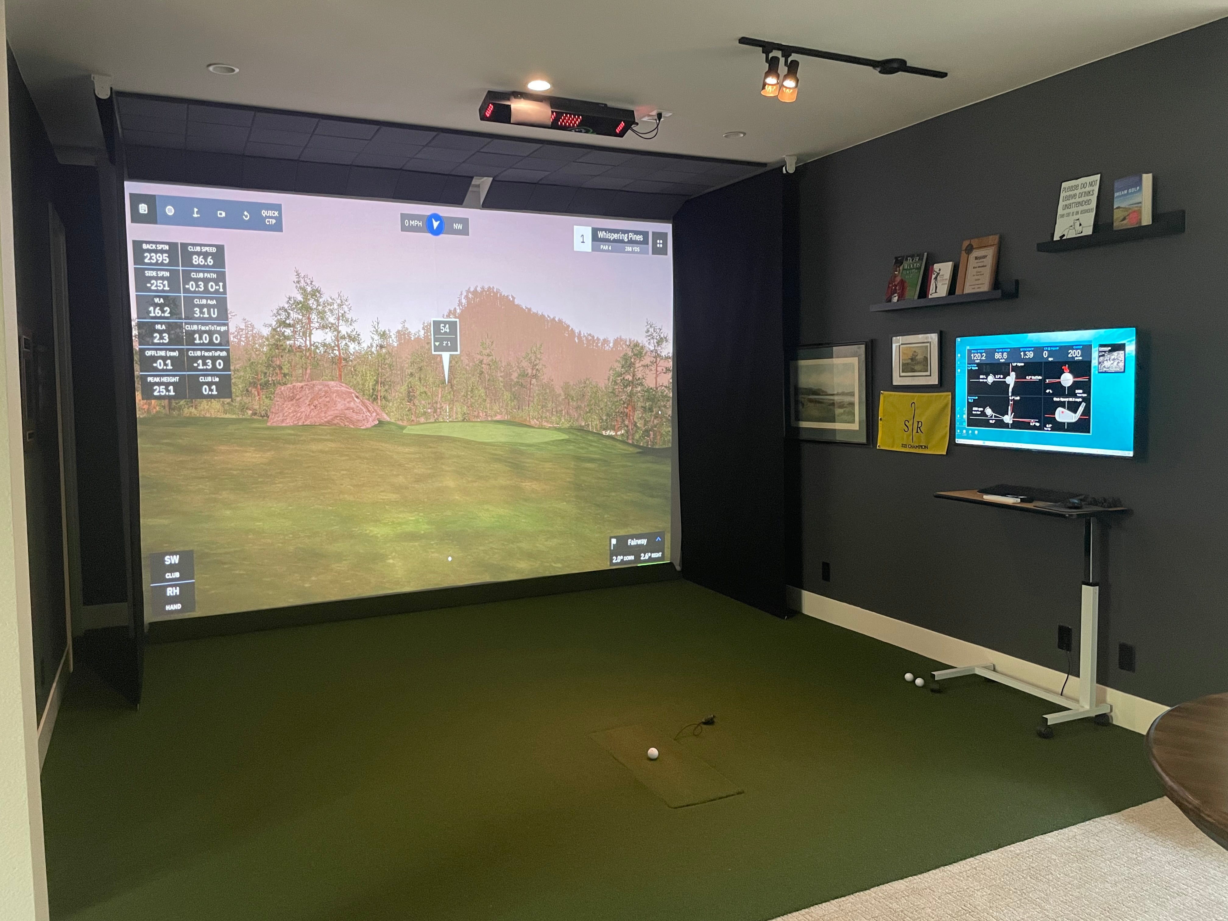 Retractable Golf Simulator Kit