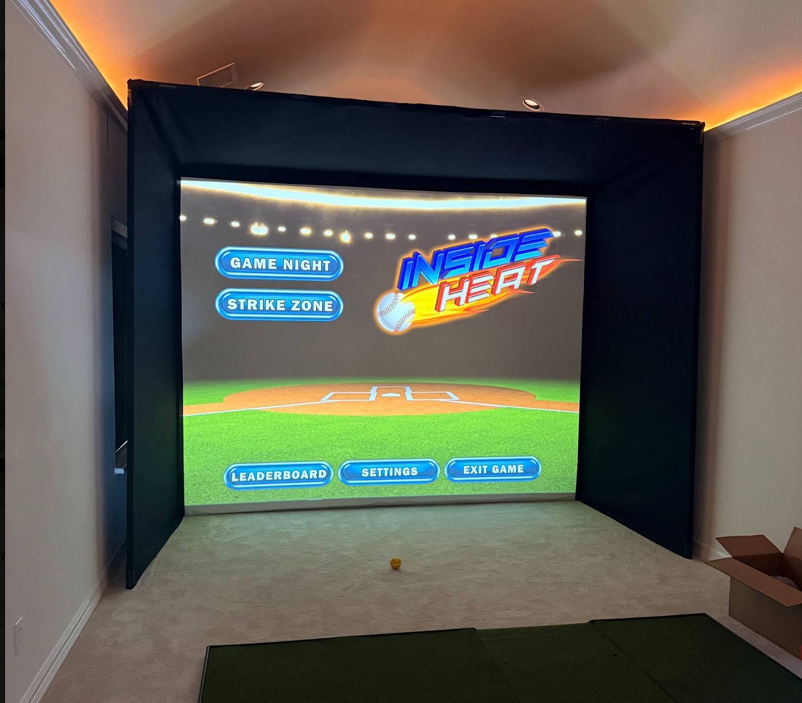 Golf Simulator Enclosure Kit