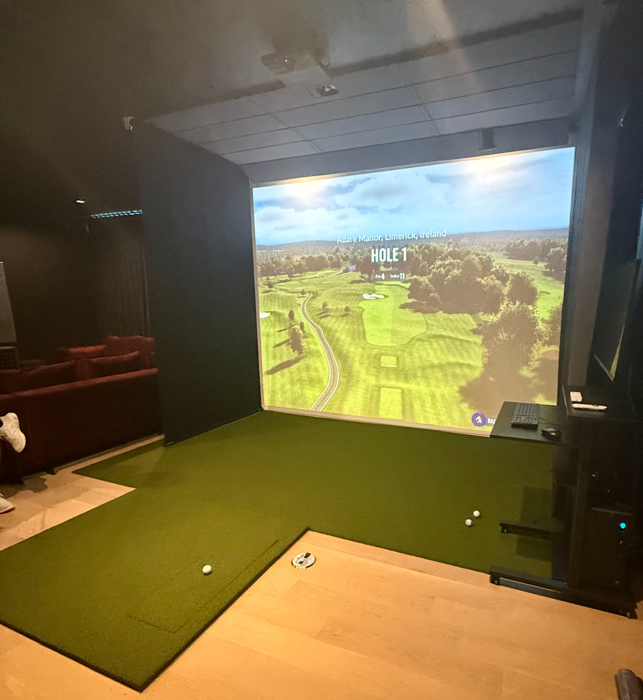 Retractable Golf Impact Screen