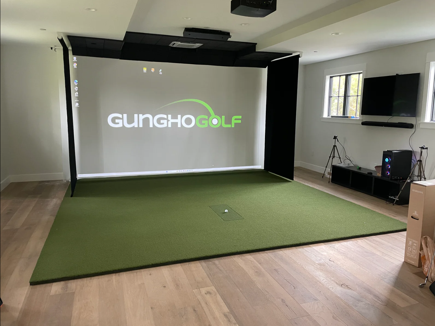 Retractable Golf Impact Screen