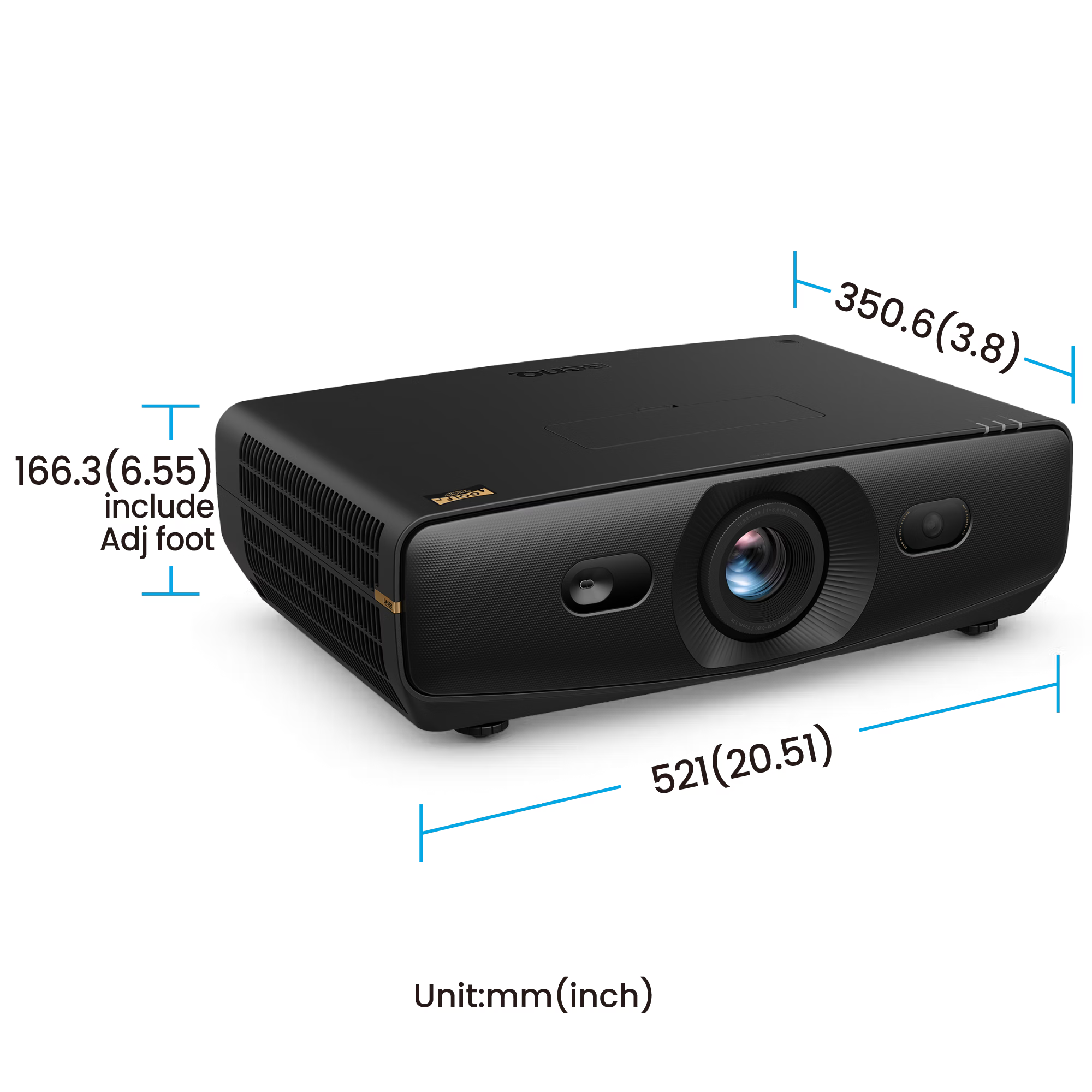BenQ AK900ST 6000-Lumen 4K Short Throw Laser Golf Simulator Projector