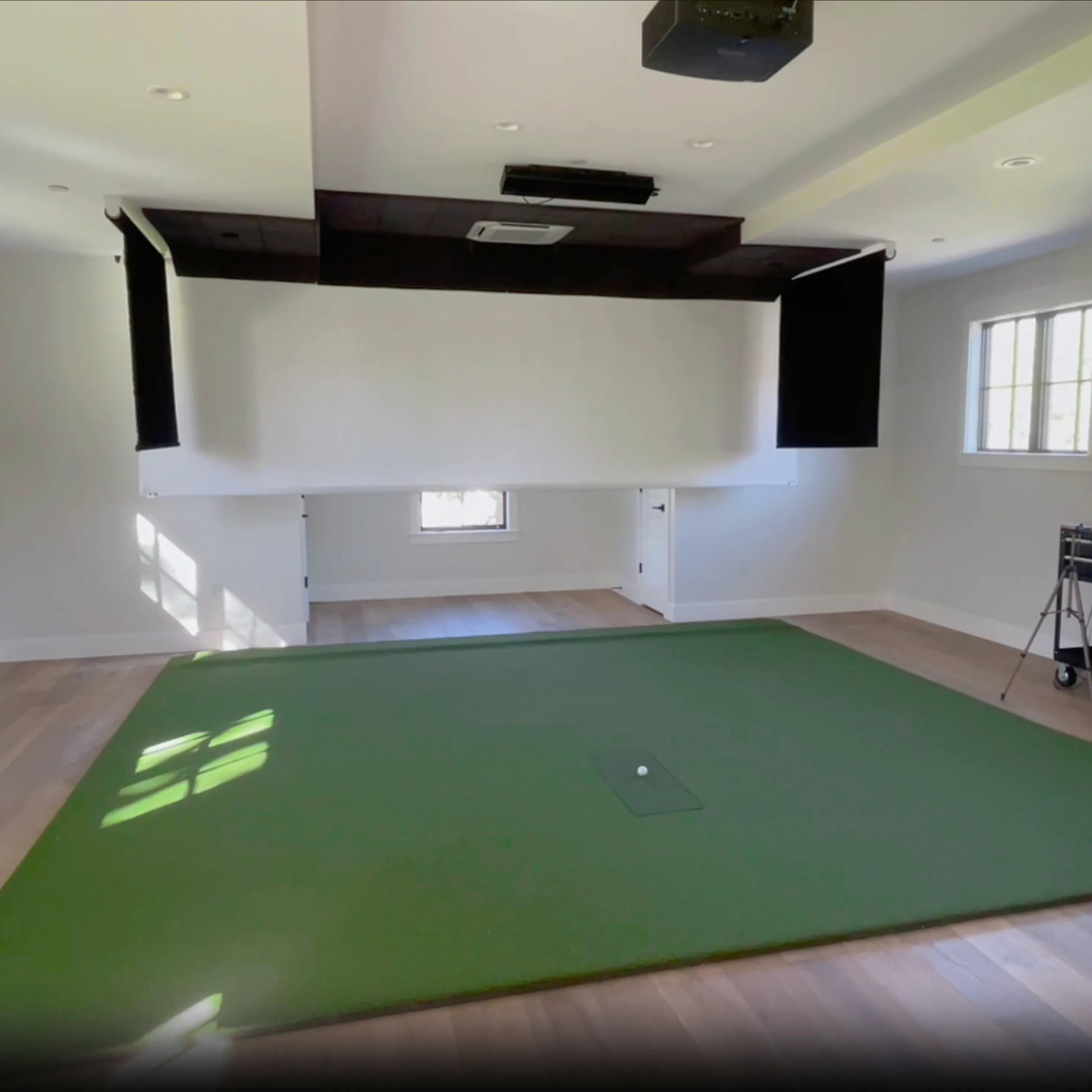 Retractable Golf Simulator Screen