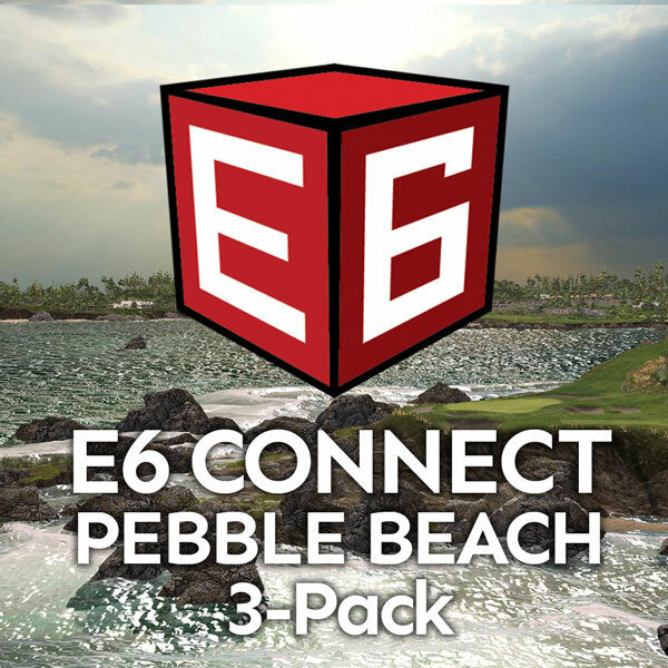 E6 Connect Pebble Beach 3-Pack