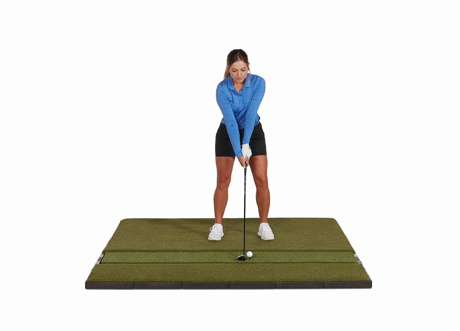 Fiberbuilt Studio Golf Mat, Single Hitting, 7' x 6'