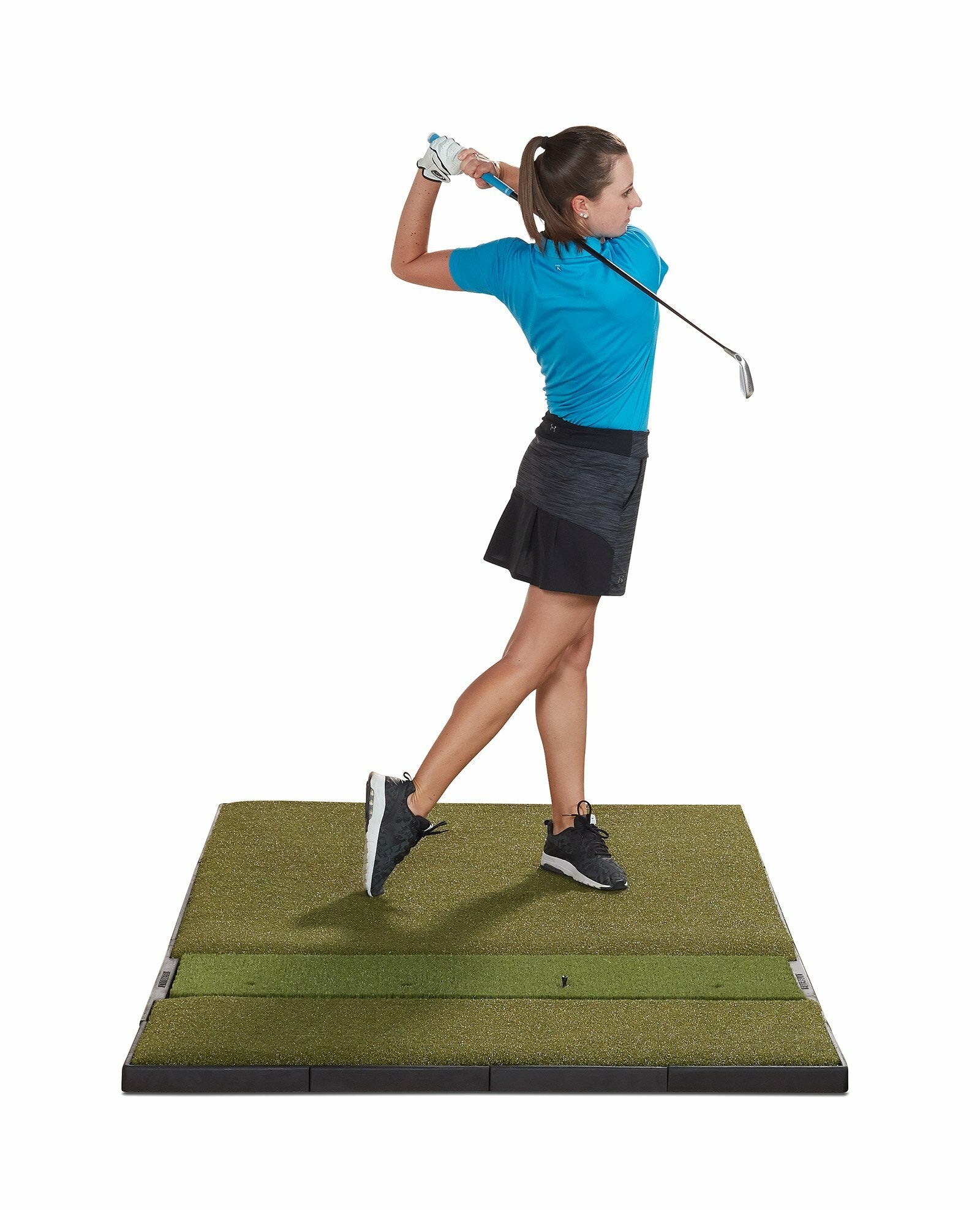 Fiberbuilt Studio Golf Mat, Single Hitting, 7' x 4'